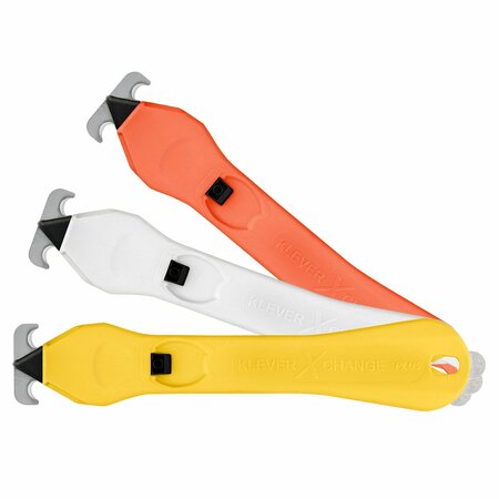 KLEVER XChangePLS40 Safety Cutter, Yellow PLS-200XC-40Y